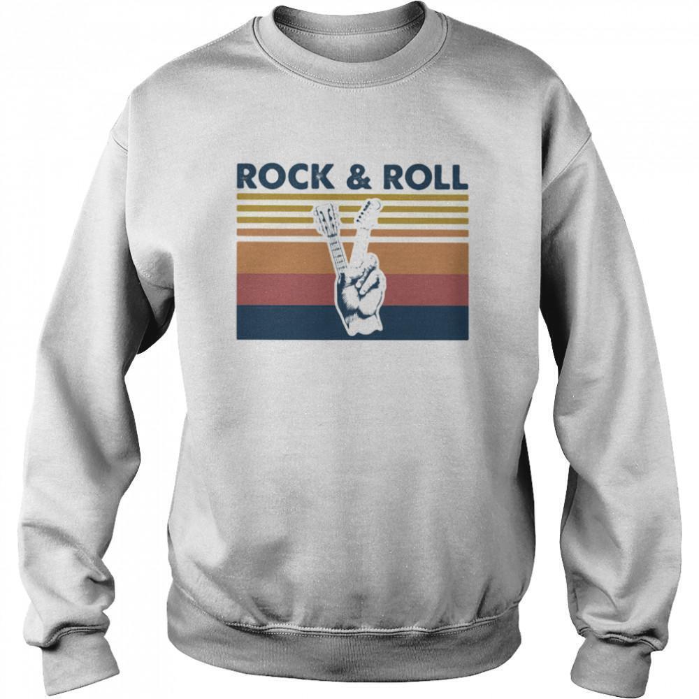 Rock And Roll GuitarSweatshirt